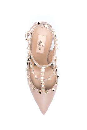 SLINGBACK ROCKSTUD IN PELLE LISCIA Valentino Garavani | 5W2S0393VODP45